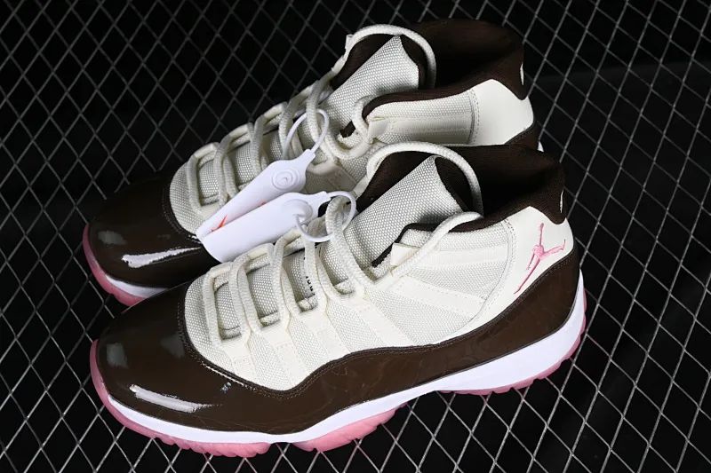 All categories Air Jordan Jordan series basketball shoes Air Jordan 11 P version Air Jordan 11 "Neapolitan" AJ11 black pink brown CT8012-126